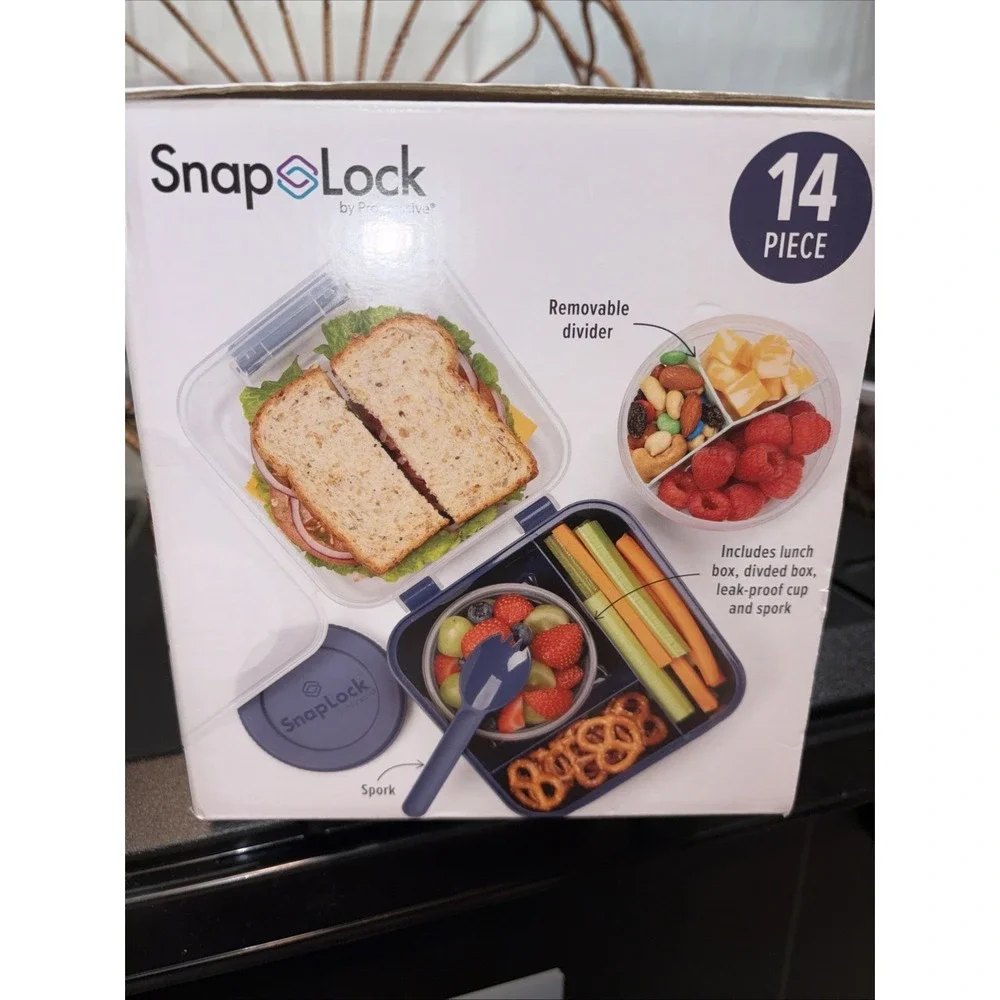 Progressive Snaplock Salad Container Set (14 Piece Set)- BRAND NEW IN‎ BOX